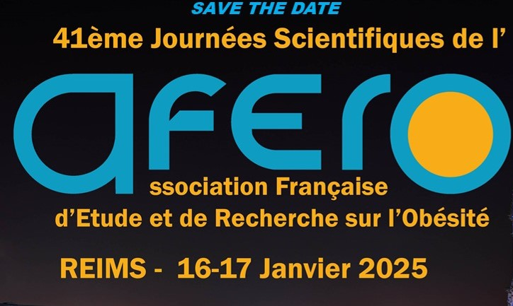 Journées Scientifiques de l’AFERO les 16 et 17 janvier 2025 à REIMS